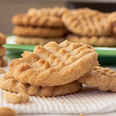 double peanut butter cookies