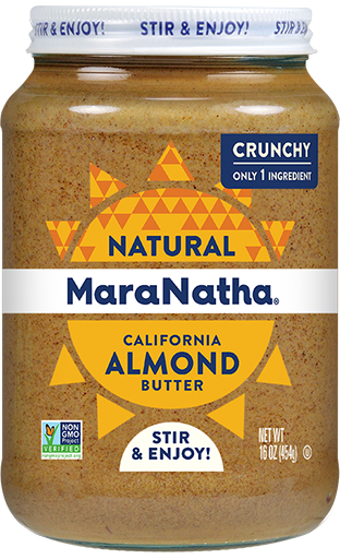 Organic Raw Almond Butter Crunchy | MaraNatha Nut Butters