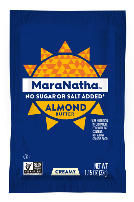 MaraNatha Almond Butter Packet with no added sugar or salt